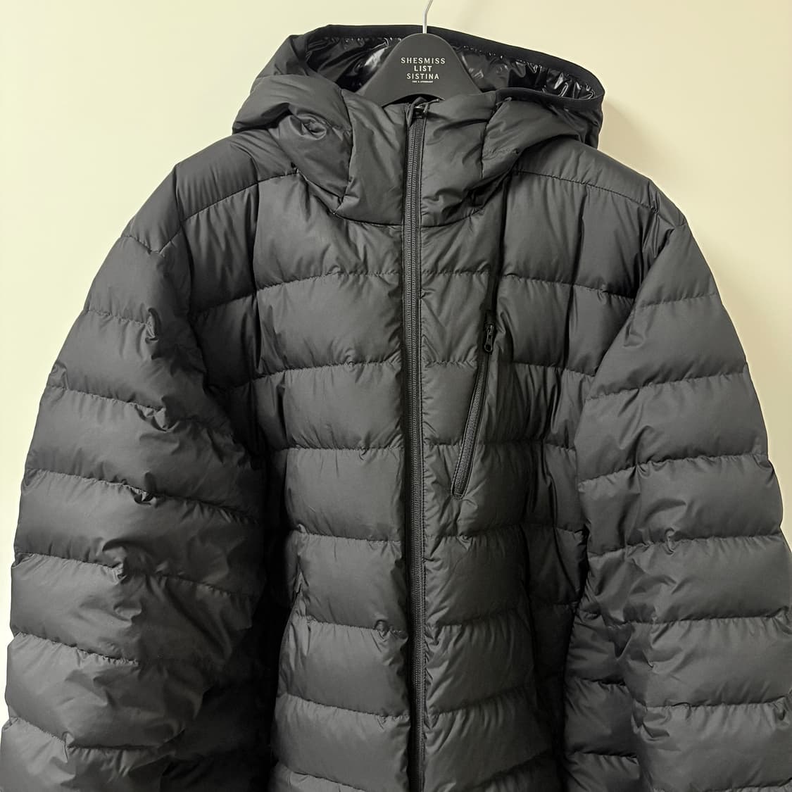 무신사스탠다드 무탠다드 시티 레저 라이트 다운 경량패딩 블랙 XL 상품이미지2