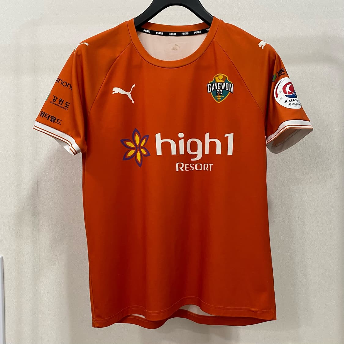 푸마 2019 강원FC 서명원 지급용 유니폼 상품이미지1