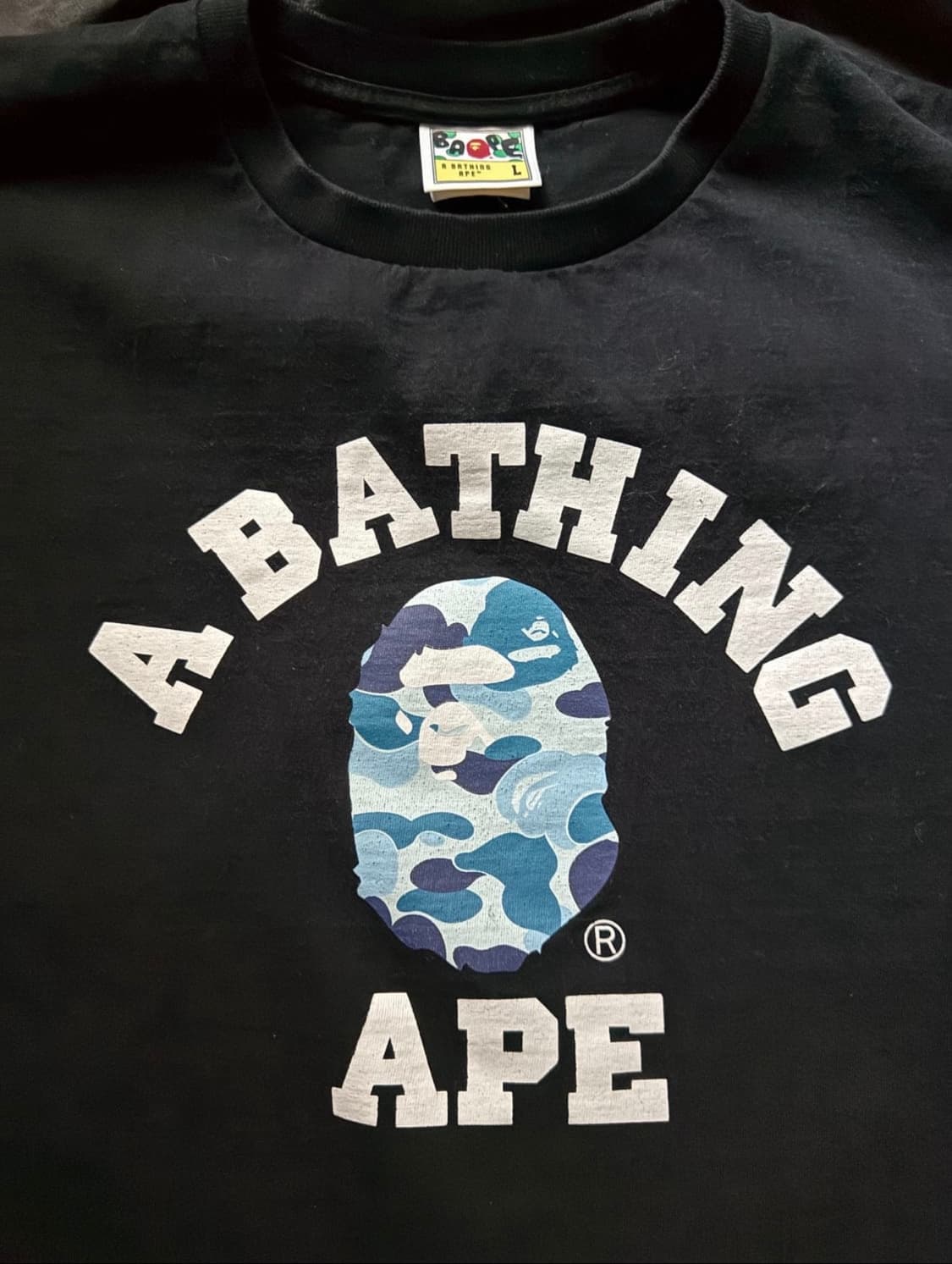 베이프 ABC 카모 반팔티 상품이미지2