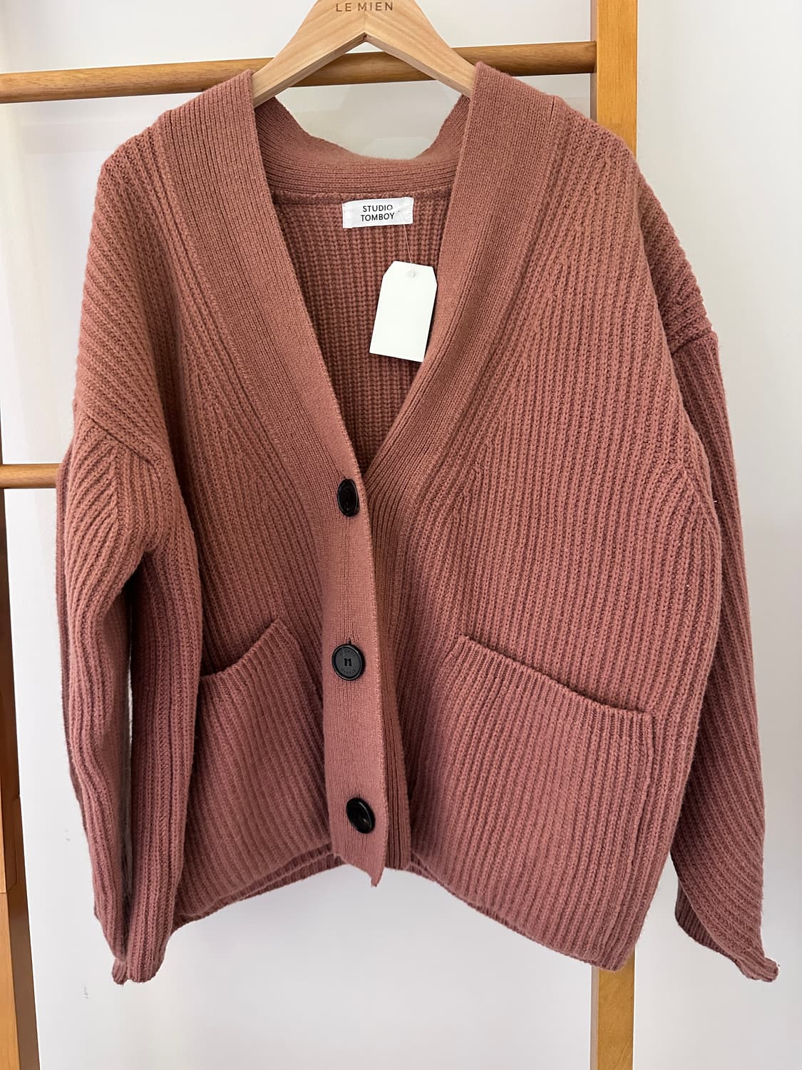 스튜디오 톰보이 울 가디건 상품이미지1