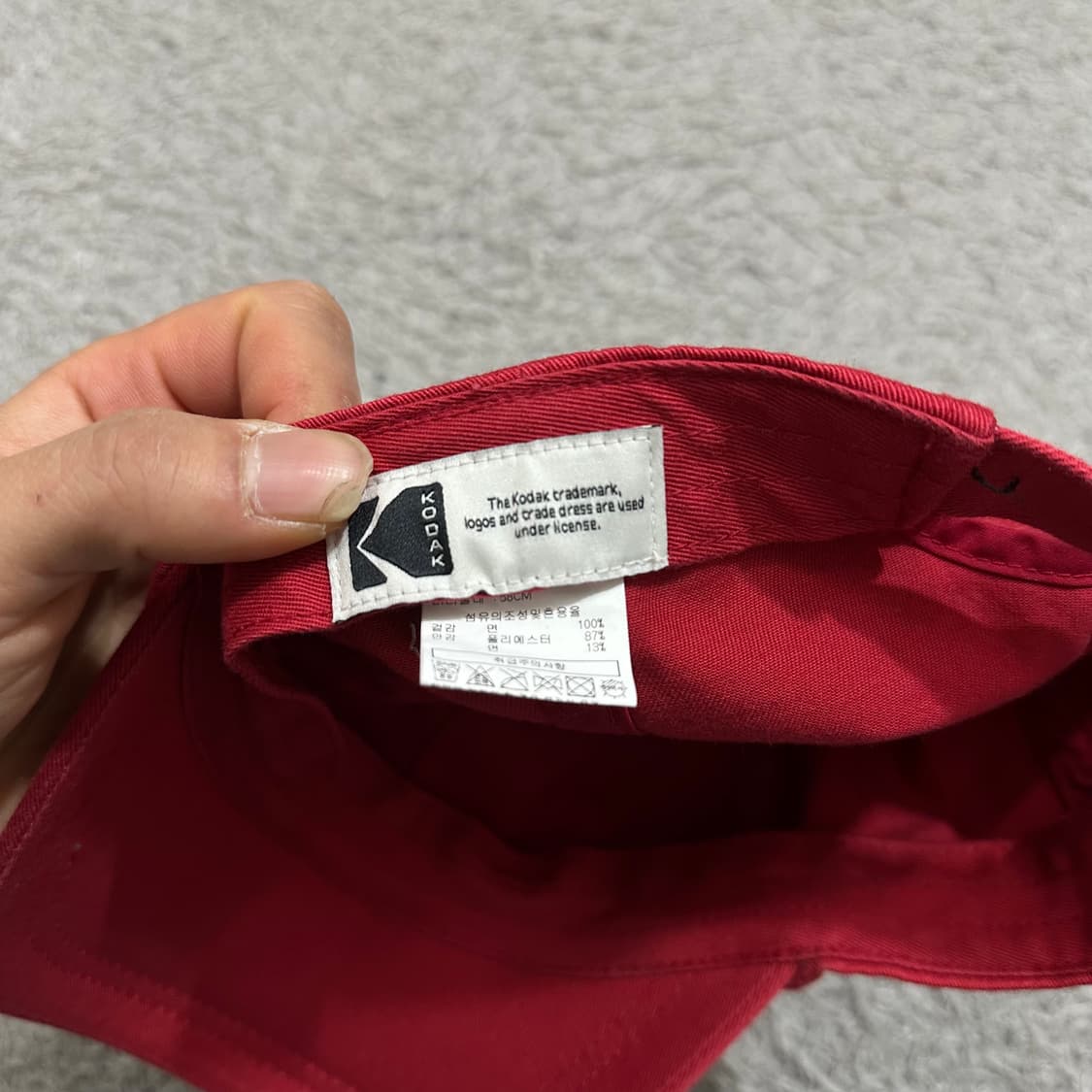 [95-100] 코닥 볼캡 상품이미지4