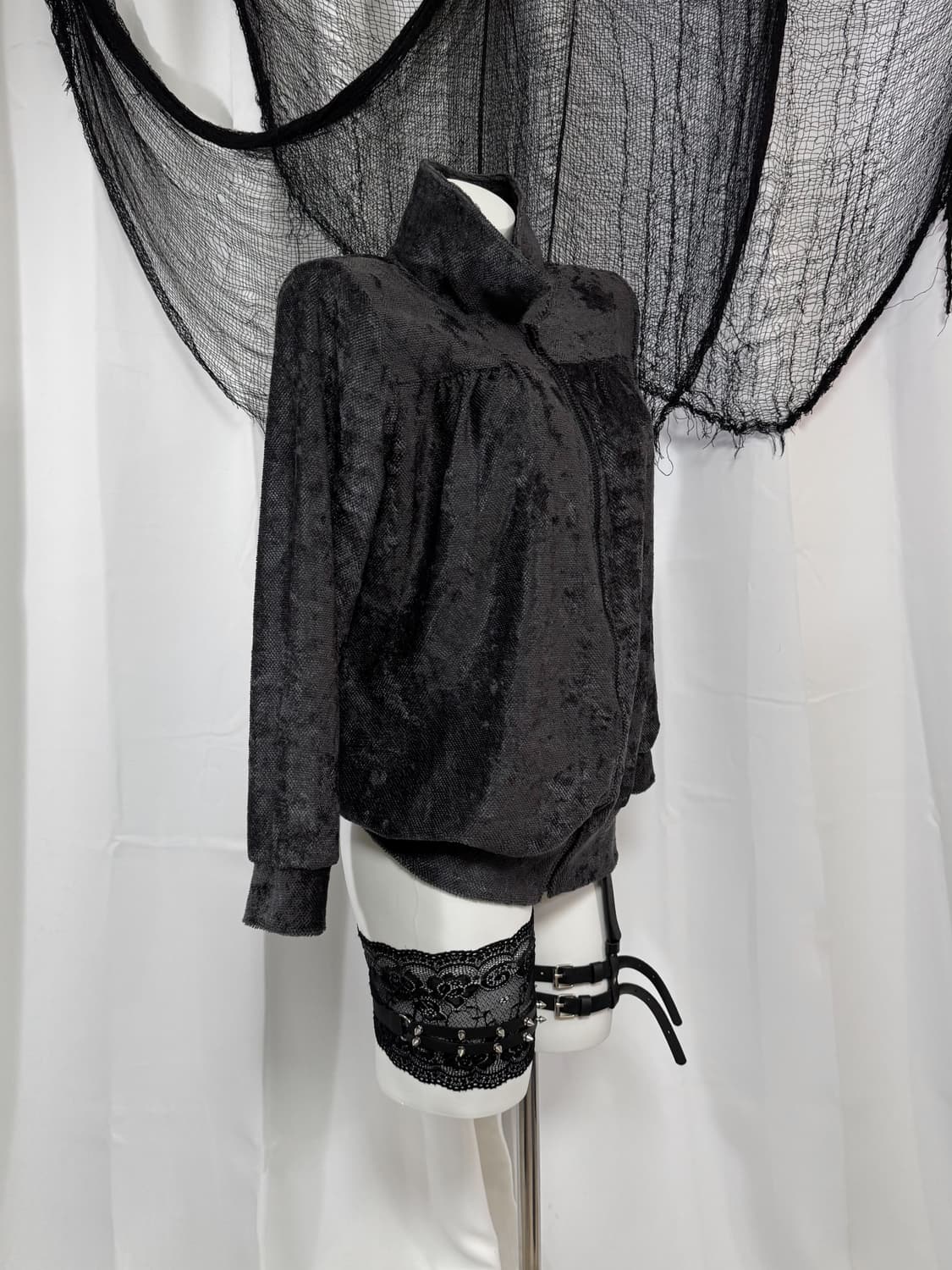 velvet zip up 상품이미지2