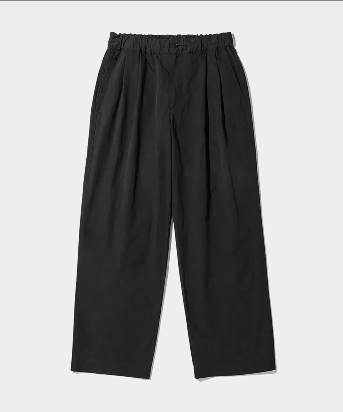 아웃스탠딩 LIGHT COTTON COMFORT PANTS_BLACK 상품이미지4