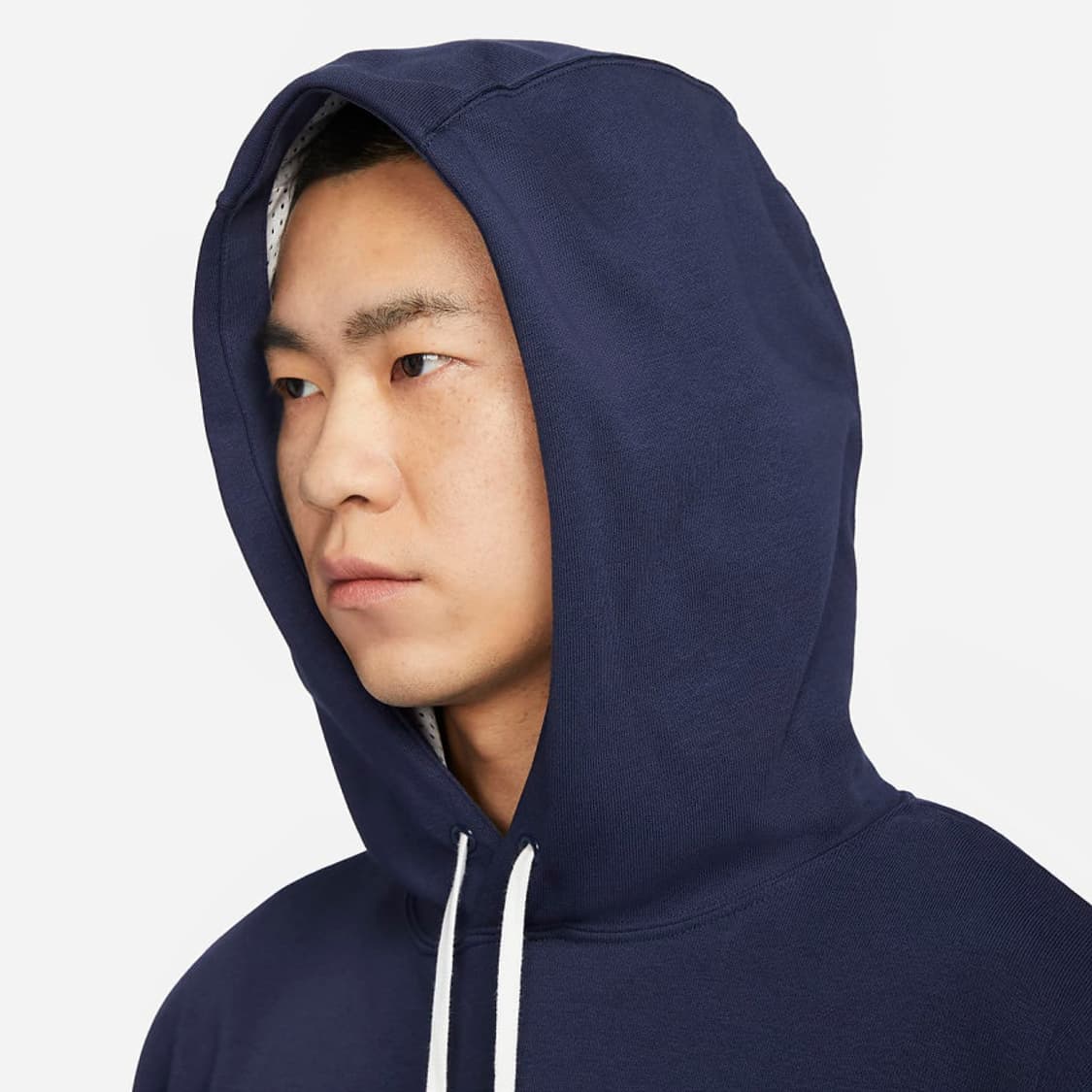 나이키 트랙 클럽 드라이핏 플리스 러닝 풀오버 후드 네이비 상품이미지3