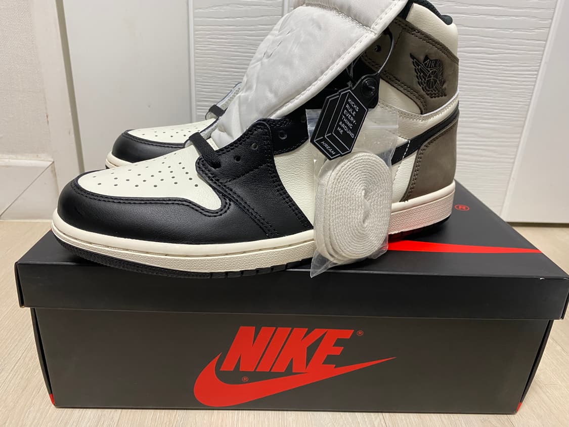 조던1 다크모카 280 새제품 판매합니다. 상품이미지2