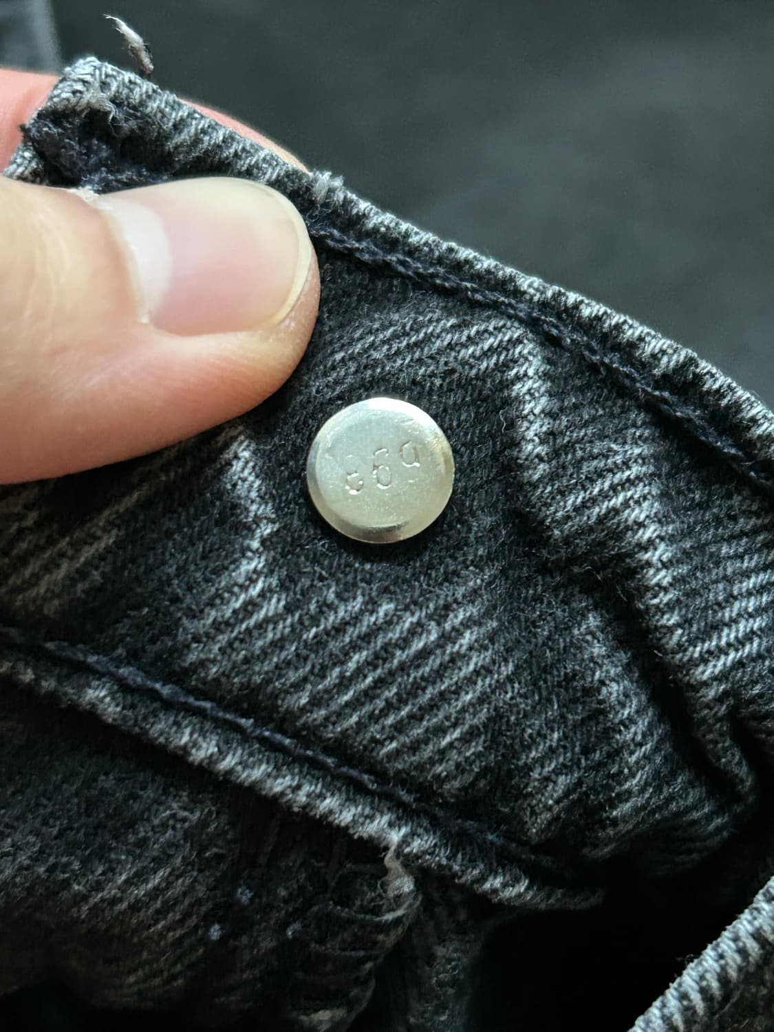 빈티지 리바이스 517 흑청 usa 상품이미지4