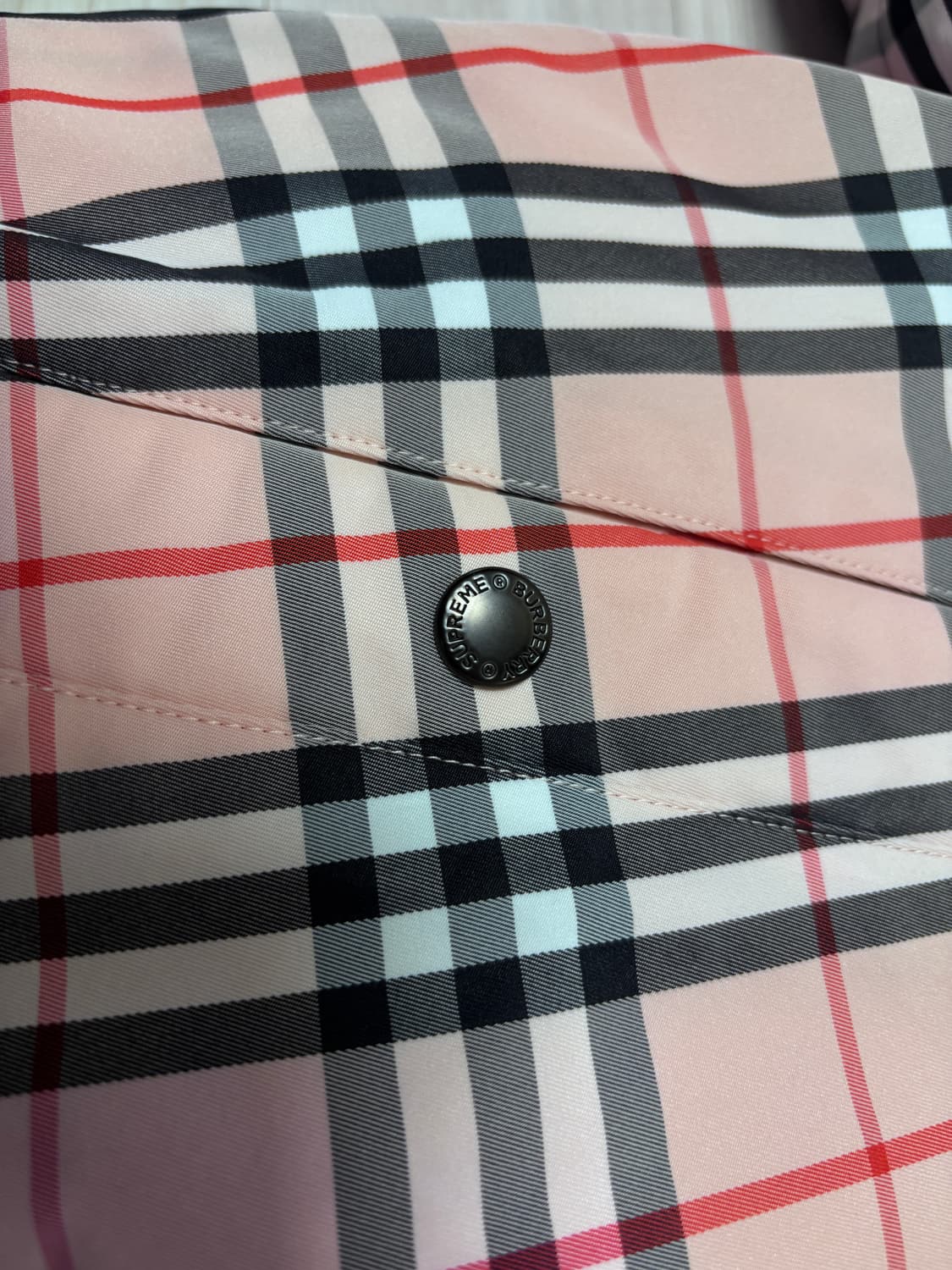 버버리 슈프림 셔링 푸퍼 다운 패딩 / M 상품이미지5