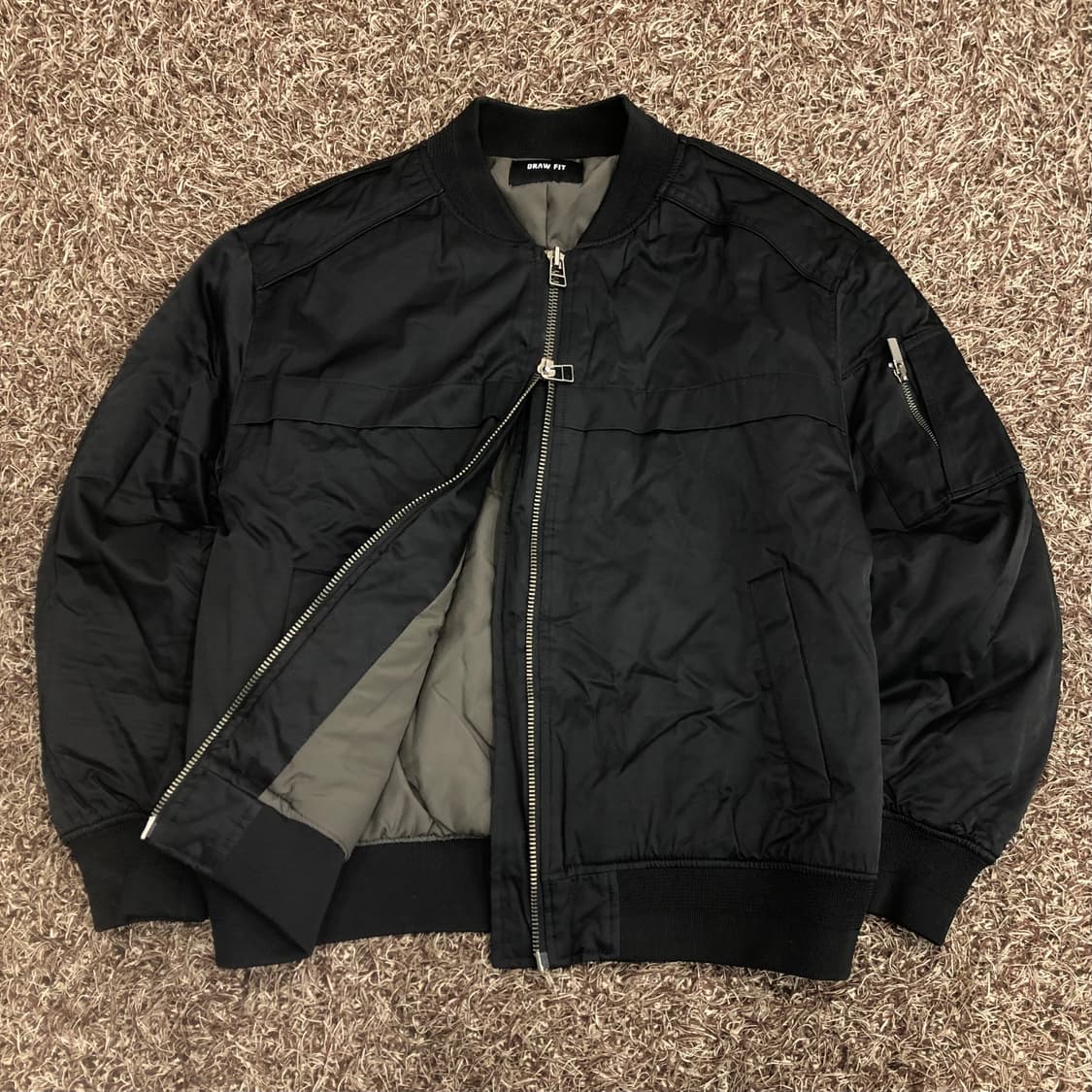 드로우핏 투웨이 봄버 MA-1 플라이트 항공 점퍼  상품이미지1