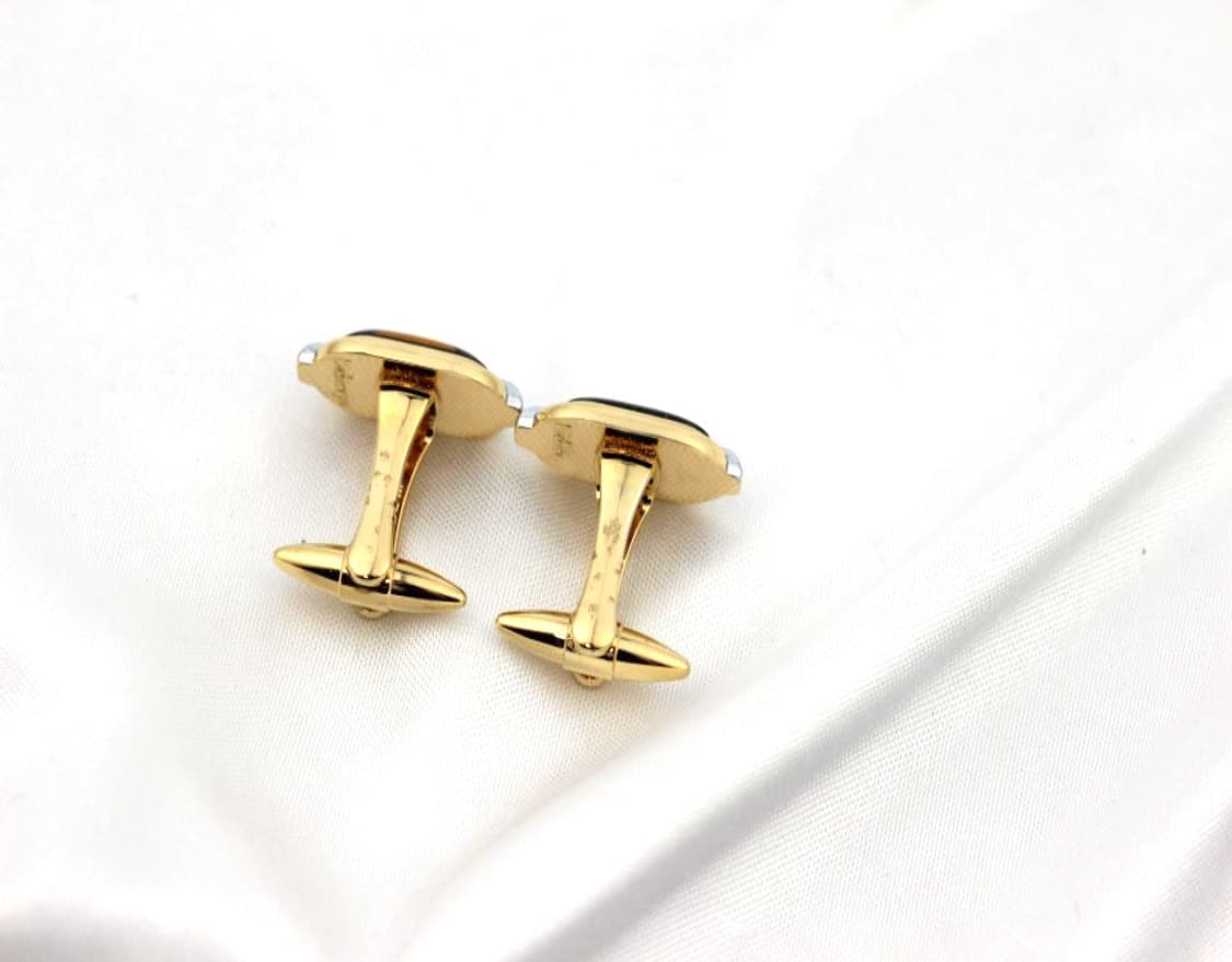 버버리 A,A-등급 5.8cm 체크패턴 남자 명품 넥타이핀 상품이미지6