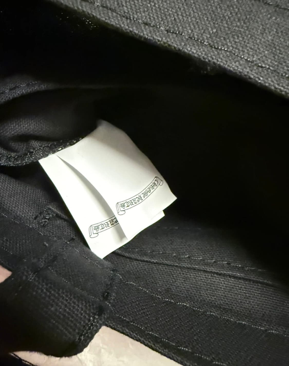 (이체시 90)크롬하츠 블랙 토트백 새상품 상품이미지3