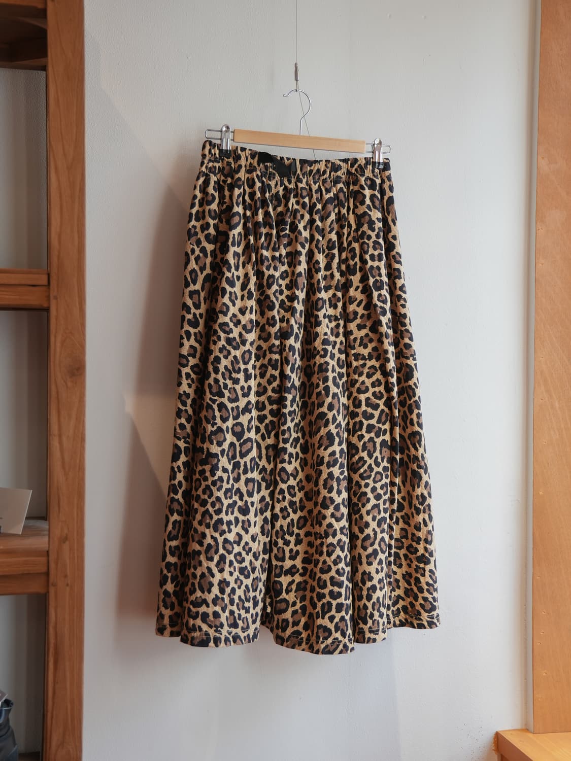 그라미치 X 빔즈보이 별주 레오파드 패턴 롱 스커트 상품이미지5