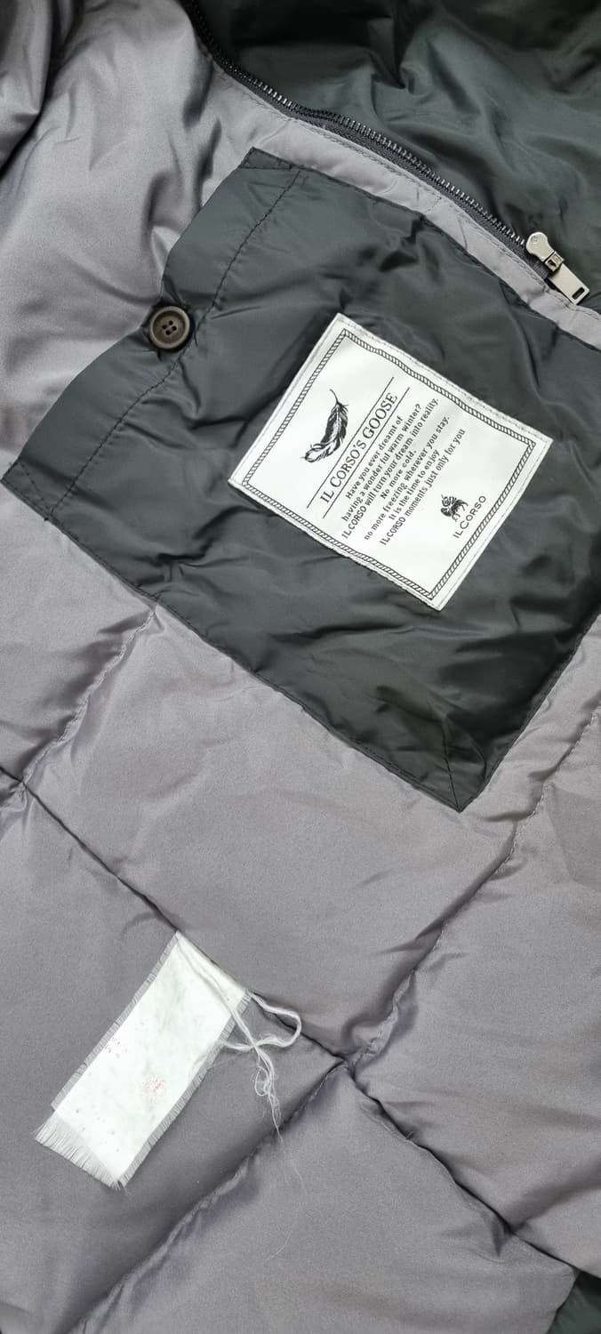 일꼬르소 구스 패딩 하프코트 M _ 남성 상품이미지10