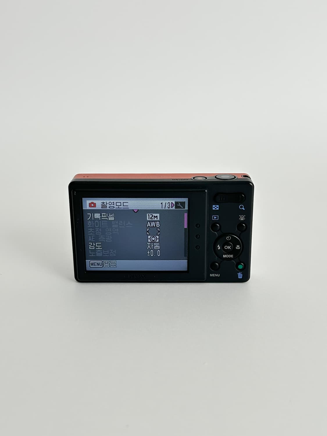 수퍼레어!) 펜탁스 옵티오 h90 Optio 빈티지 디카 상품이미지3