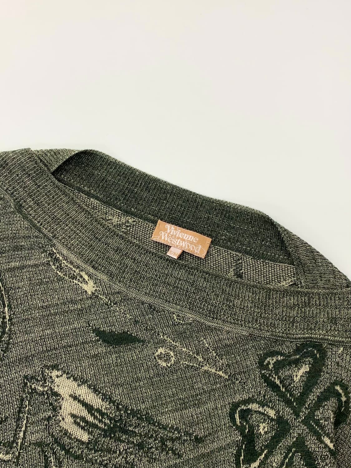 Vivienne Westwood 비비안웨스트우드 에스닉 판초 니트 상품이미지7