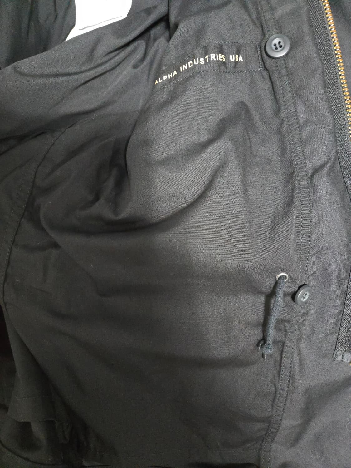 (미착용새상품) 알파인더스트리 M65 타이트 핏 필드자켓 L표기 100 상품이미지7