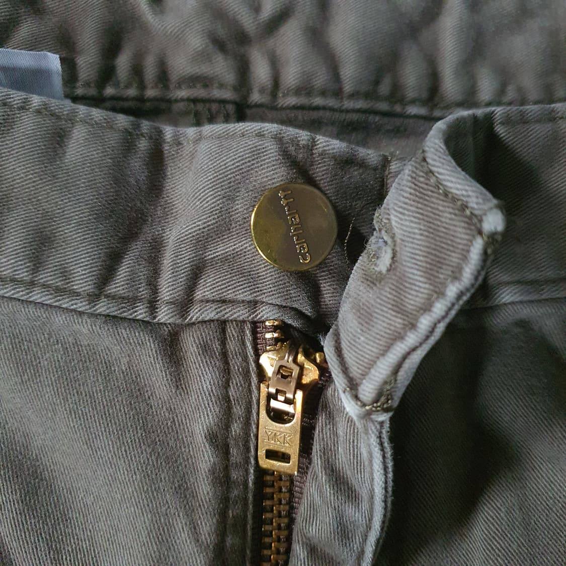 칼하트B324 워시드 트윌 던가리 워크 팬츠 no.81 상품이미지6