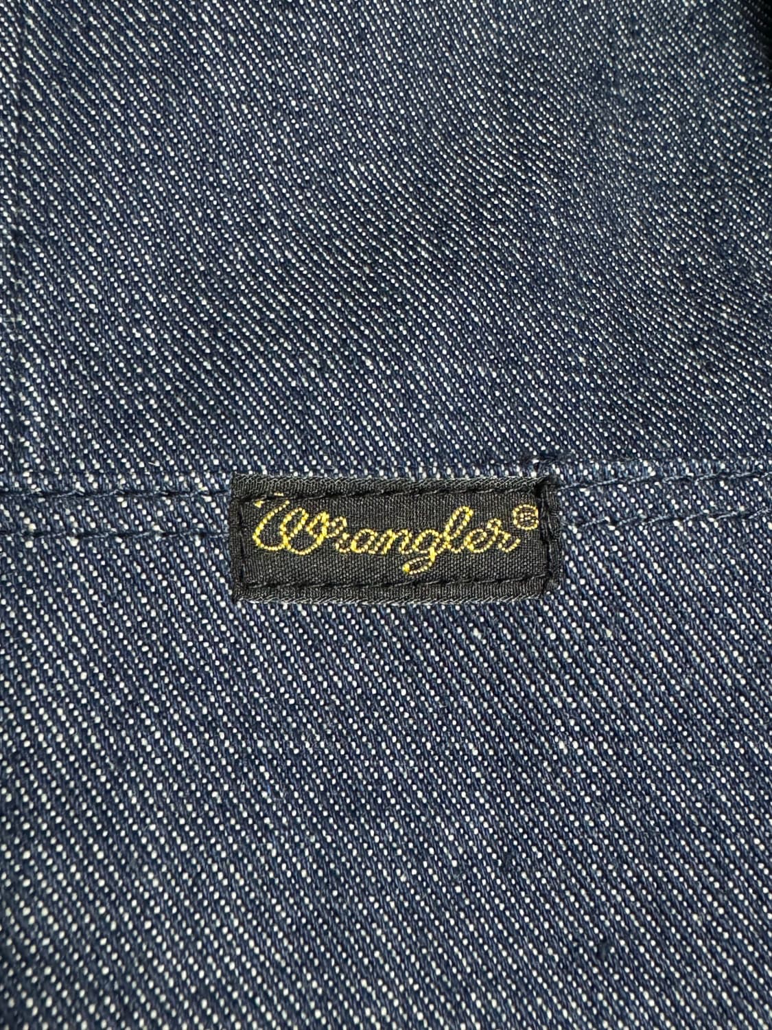 미사용 Wrangler 랭글러 블루벨 70s 로데오 데님 블레이져자켓 상품이미지4