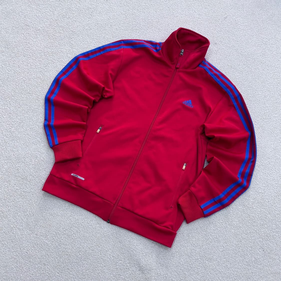 95 아디다스 레드 트랙탑 집업 자켓 0429E 상품이미지1