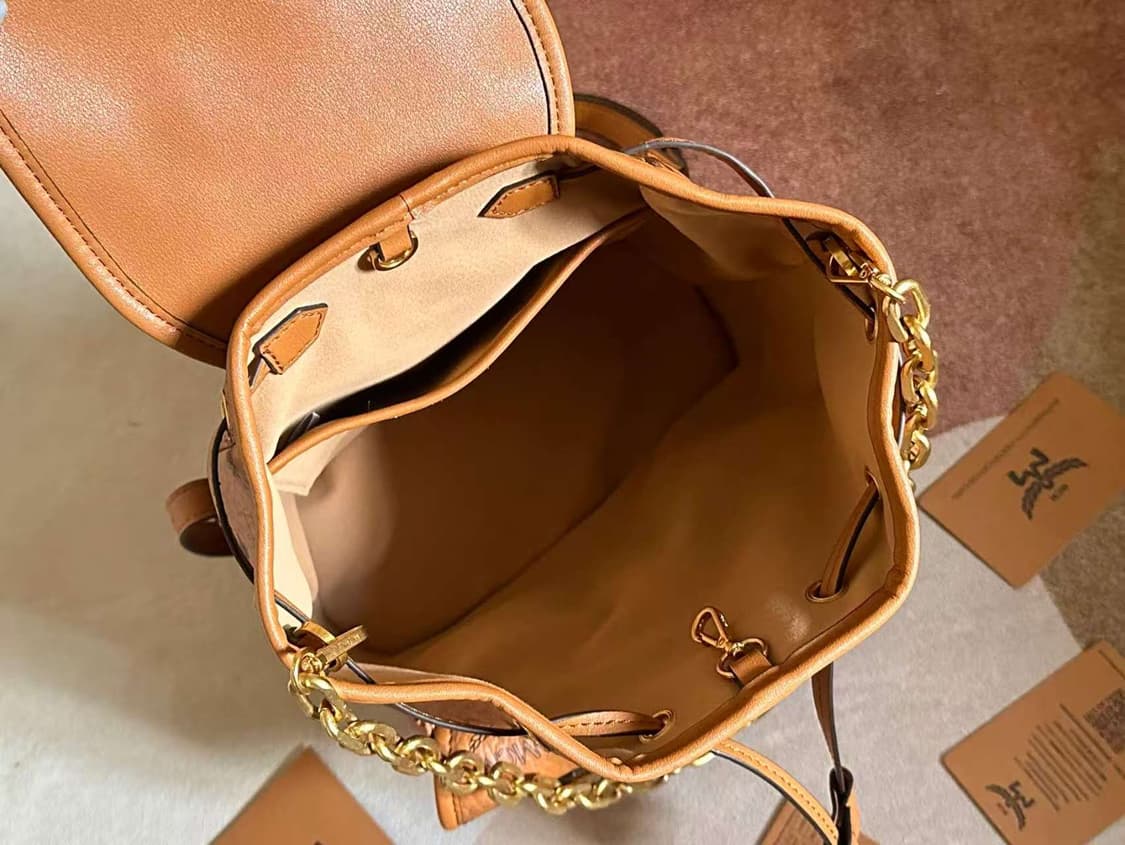 MCM 갈색 비세토스 백팩 상품이미지8