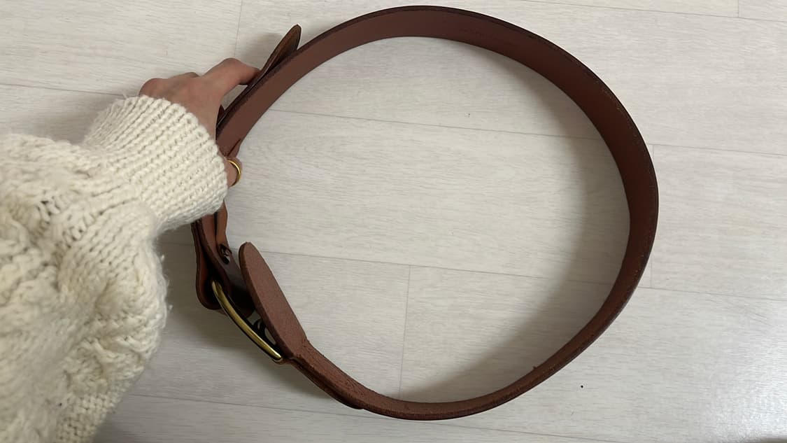 폴로랄프로렌 통가죽벨트 정품 상품이미지3