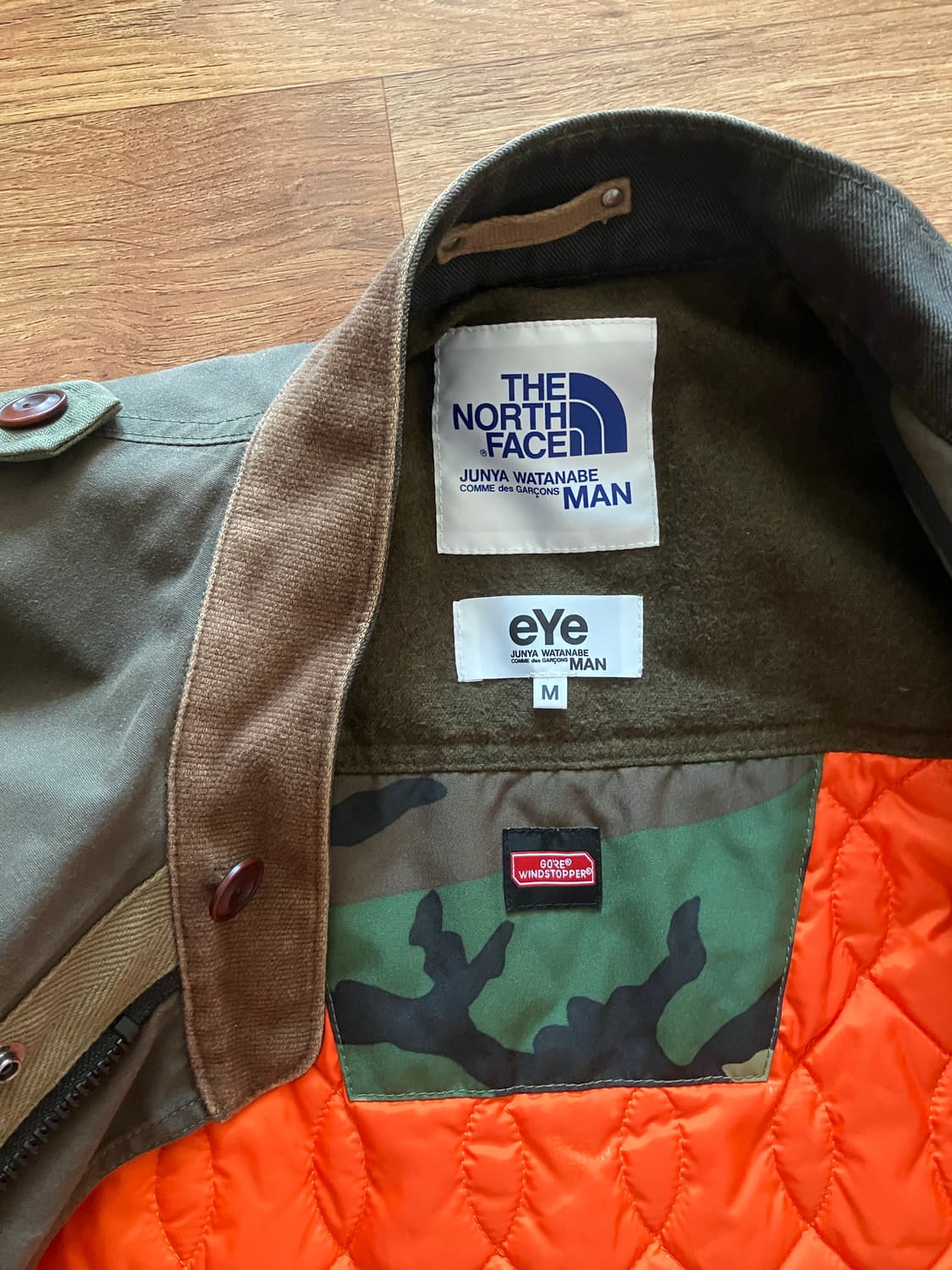 Junya watanabe x the north face 카모 상품이미지2