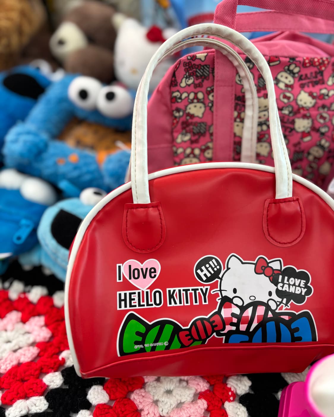 Vintage Red Hello Kitty Bag 상품이미지1