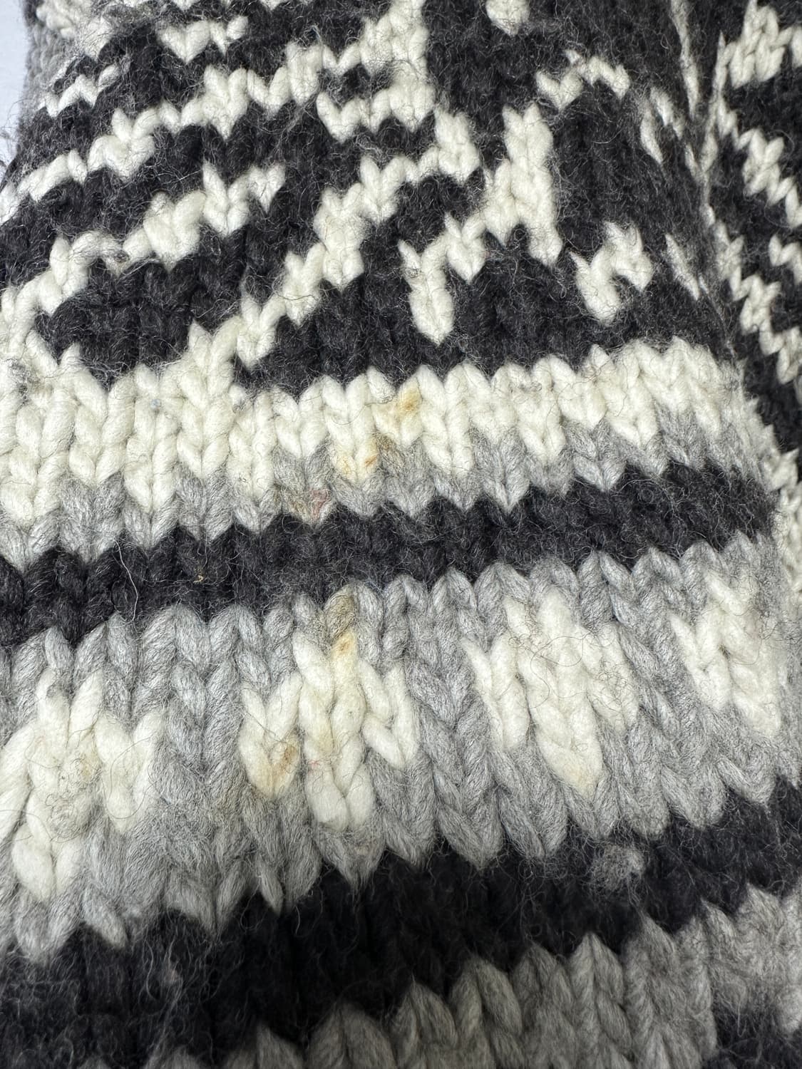 핸드메이드 VTG 숄 코위찬 니트 상품이미지7