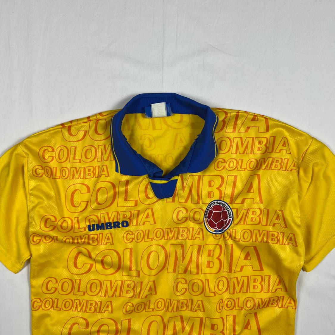 90‘s 엄브로 umbro 95-97 콜롬비아 국대 홈저지 유니폼 상품이미지2