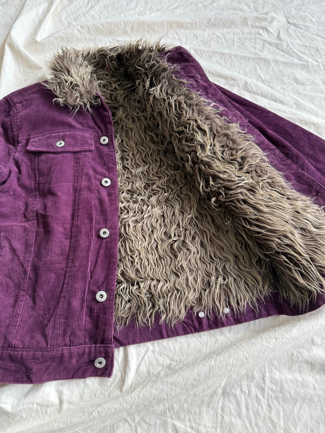 펑투케 와투케 나나펑크 코듀로이 퍼 자켓 상품이미지8