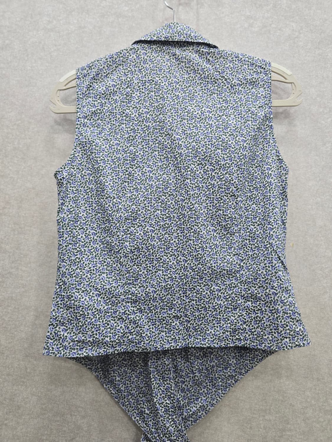 ANN TAYLOR 플라워 패턴 슬리브리스 셔츠 블라우스 상품이미지6