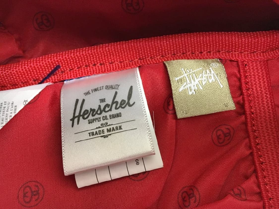 [OS] 스투시x허쉘 콜라보 캔버스 백팩 상품이미지4