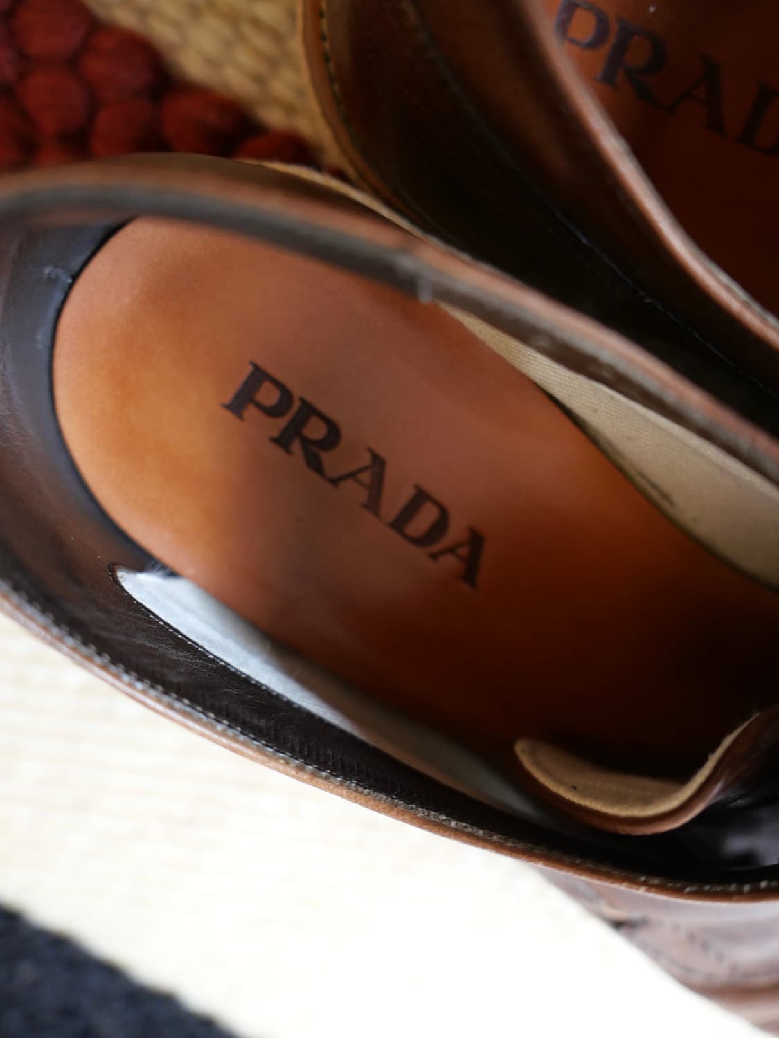 프라다 옥스포드 슈즈 상품이미지4