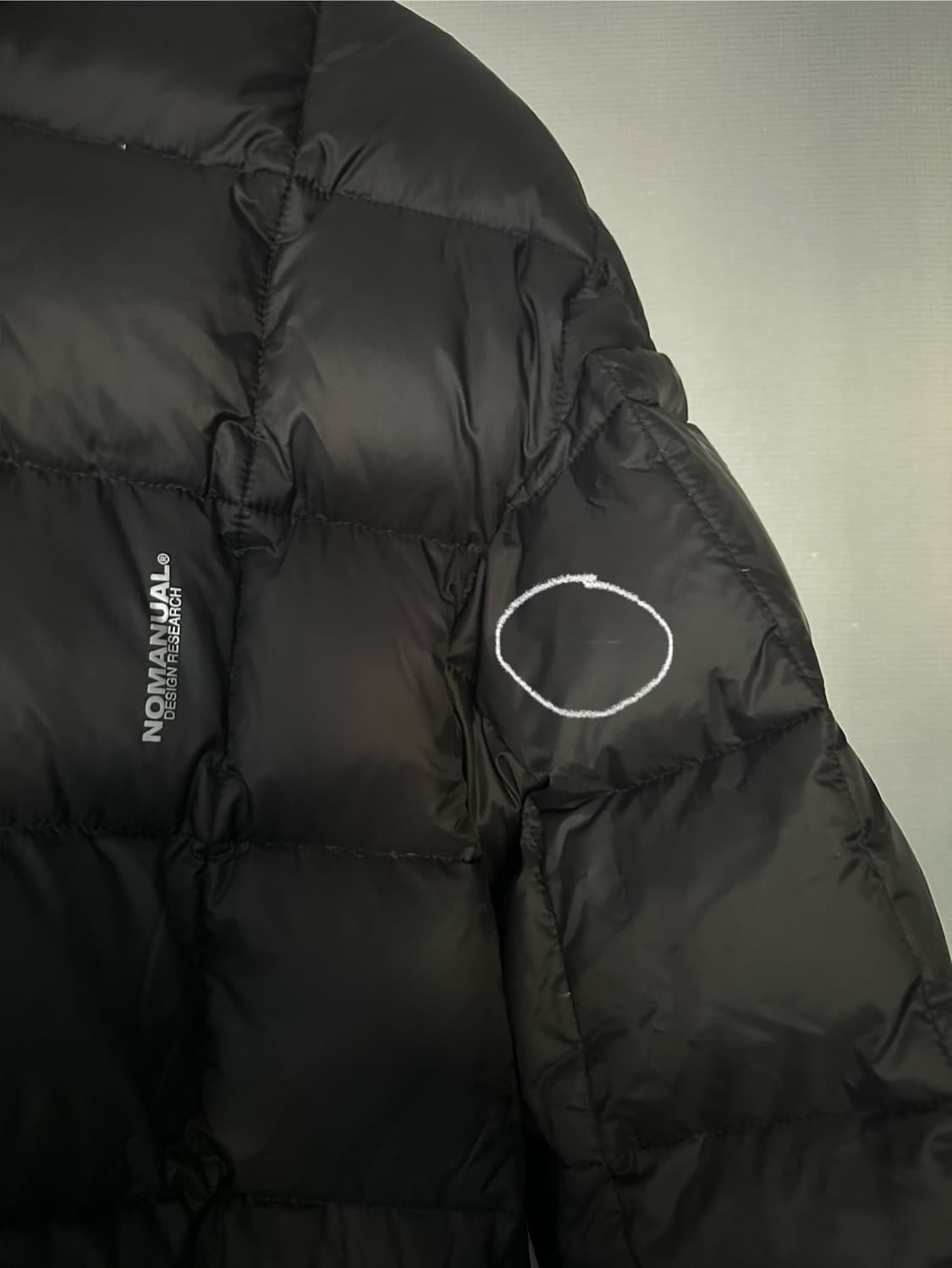 노메뉴얼 SQR PADDED HALF ZIP-UP 반집업 아노락 패딩 상품이미지8