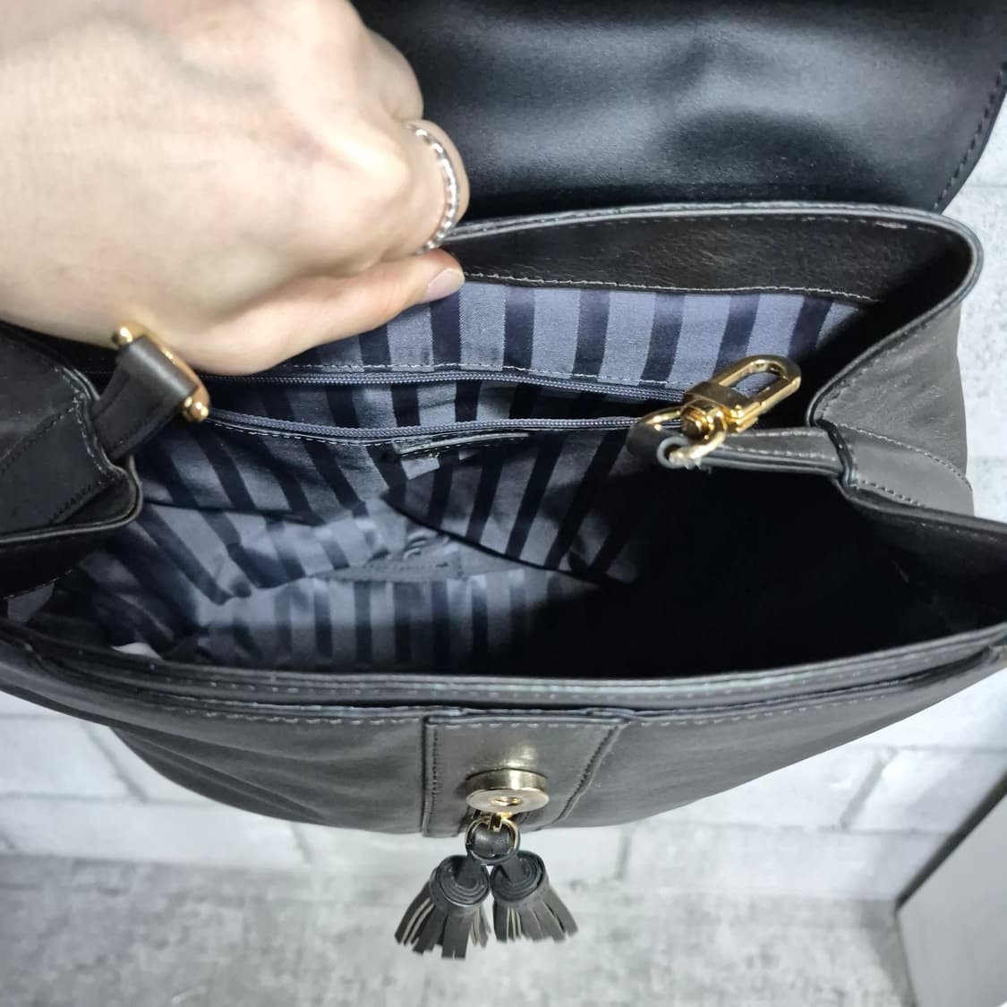 몽삭 가죽백팩 상품이미지9