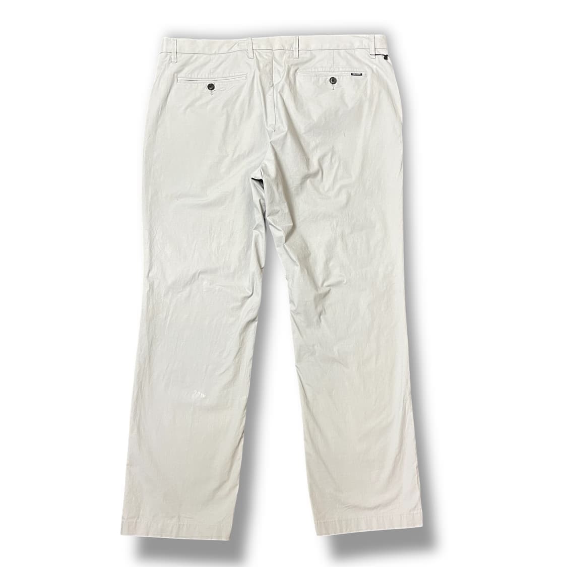 (40) 타미힐피거 빅사이즈 라이트그레이 스트레이트핏 치노 팬츠 상품이미지2