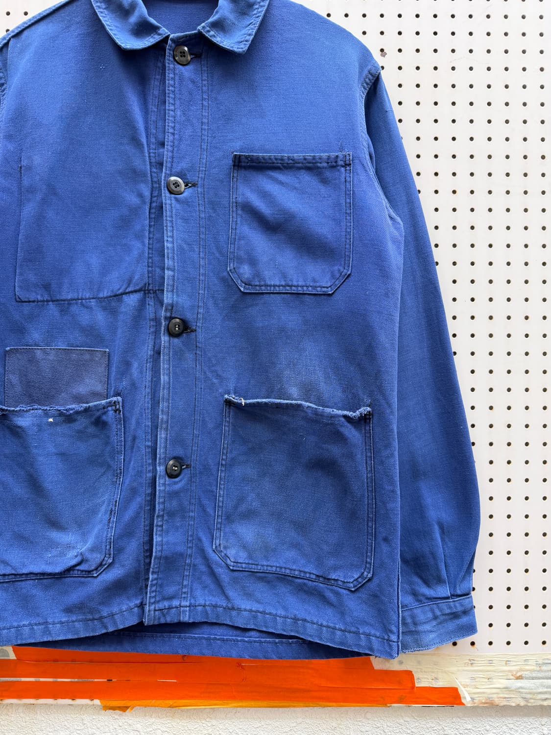 OLD VINTAGE WASHED FRENCH 빈티지 프렌치워크자켓 상품이미지5