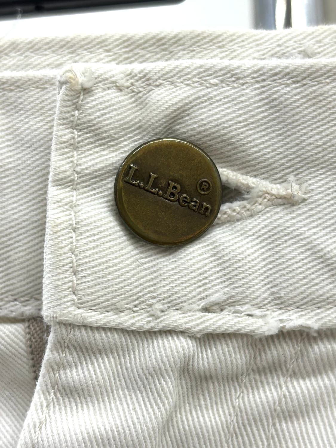 빈티지 LLBEAN y2k 화이트 스커트 상품이미지4