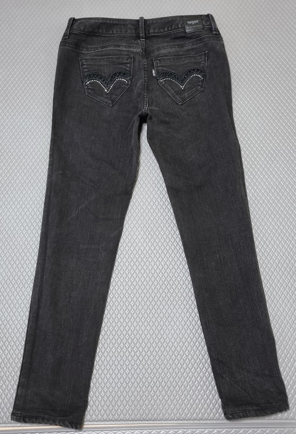 Levi's 리바이스 블랙 슬림 스트레이트진 상품이미지3