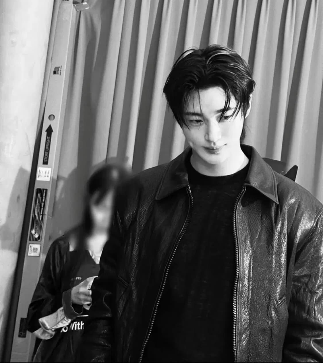 (1회착) 렉토 / 벤 크링클 레더 점퍼 / 블랙 / M 상품이미지6