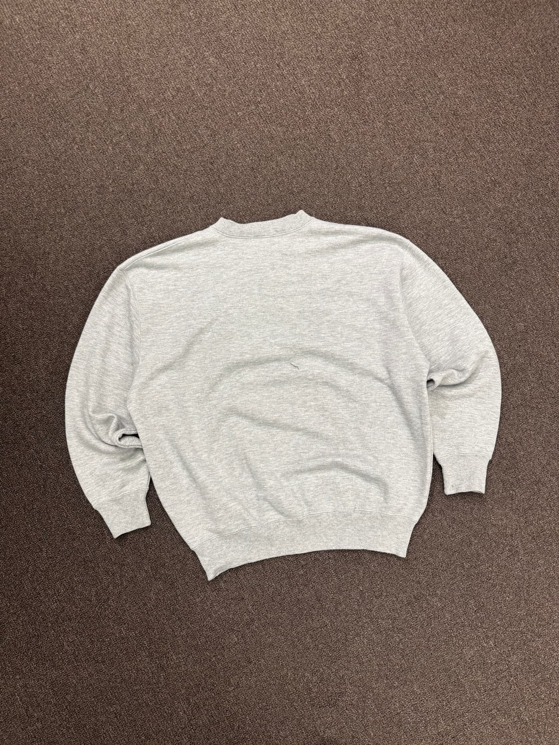 L)컨버스 빈티지 로고 포인트 그레이 스웻셔츠 상품이미지5