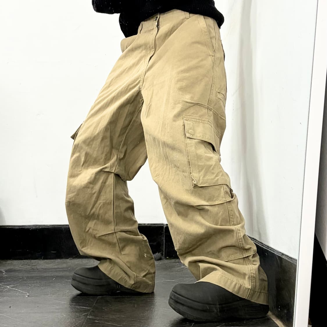 인사일런스 빈티지 컴뱃 카고 팬츠 상품이미지2