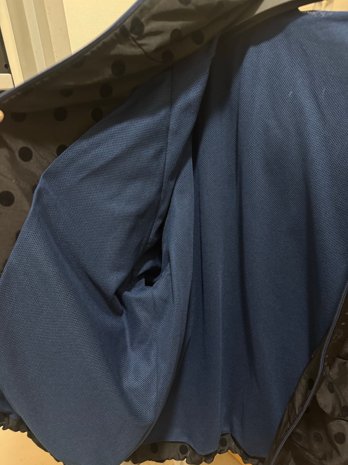 오헤시오 dot frill hooded windbreaker jumper 상품이미지7