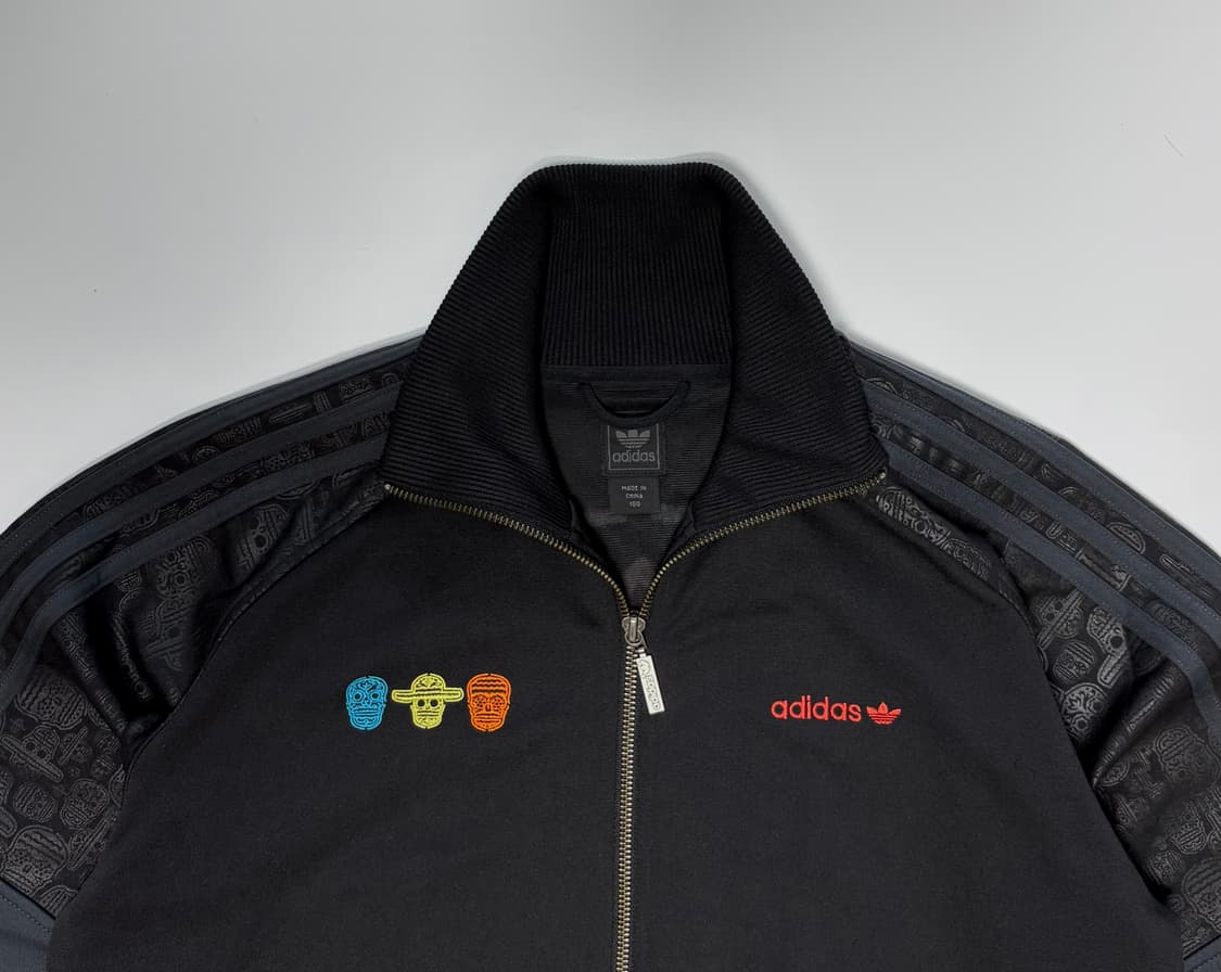 아디다스 베켄바우어 스컬 자수 빈티지 트랙탑 상품이미지4