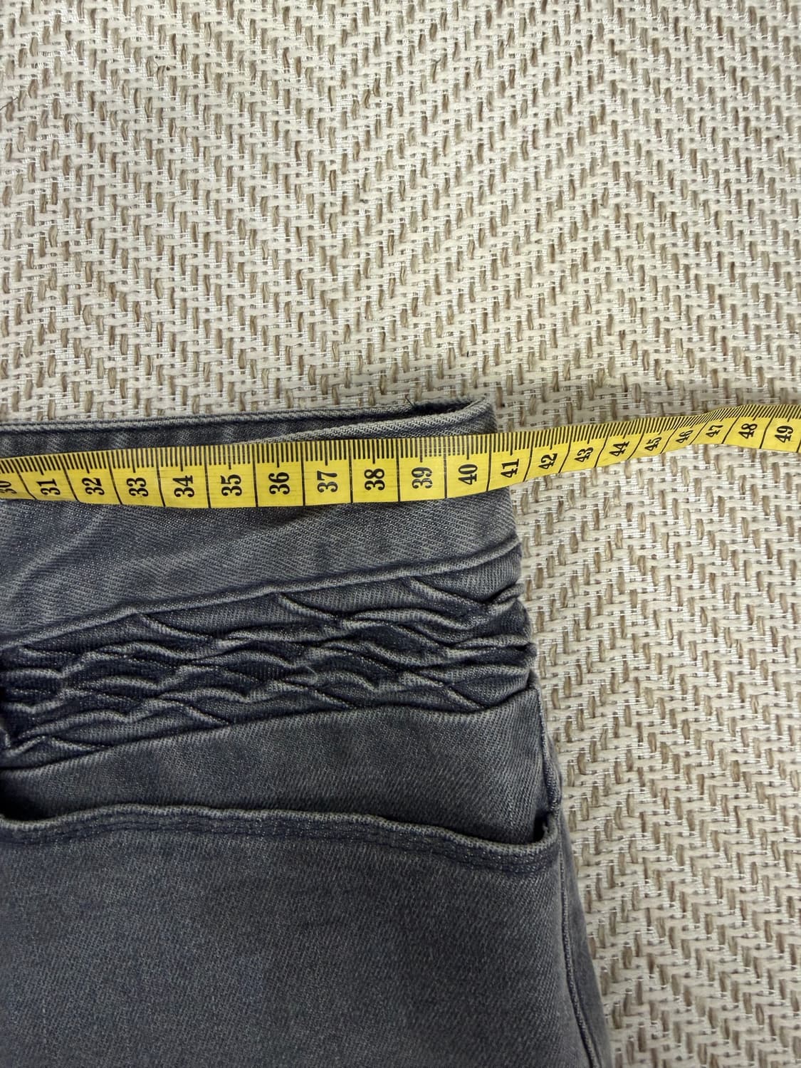 정품) 시스템옴므 한섬 남성 데님 팬츠 86(32) 상품이미지8