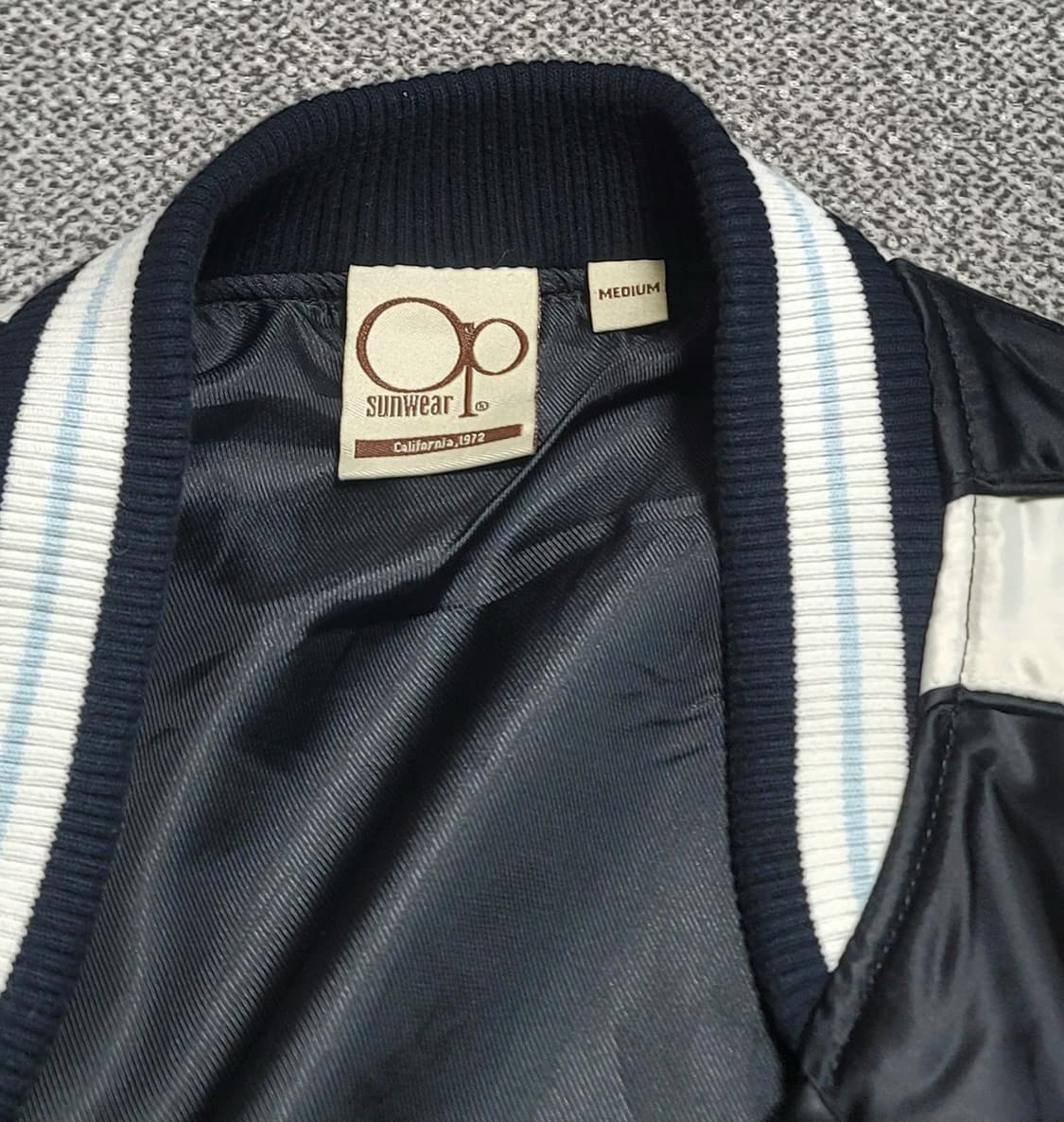 오션퍼시픽 Y2K 바시티 스카잔  자켓  M 상품이미지6