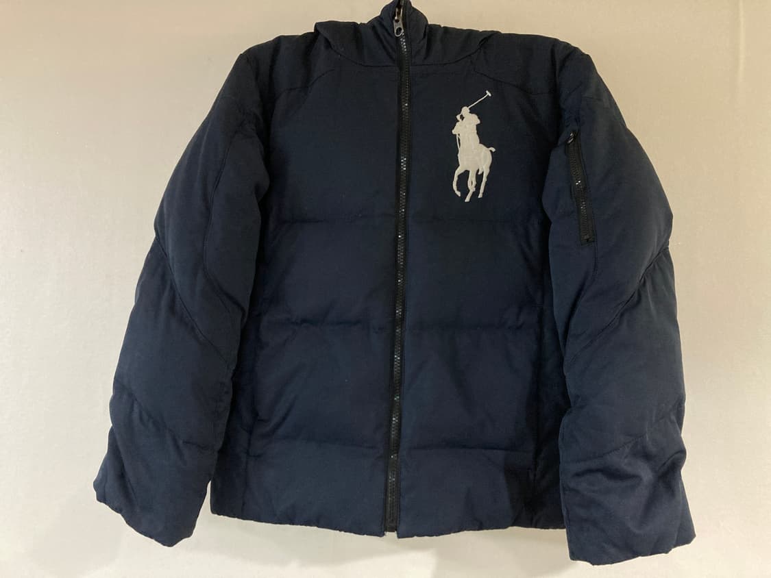 폴로 랄프로렌 빅포니 네이비 패딩 M 상품이미지1