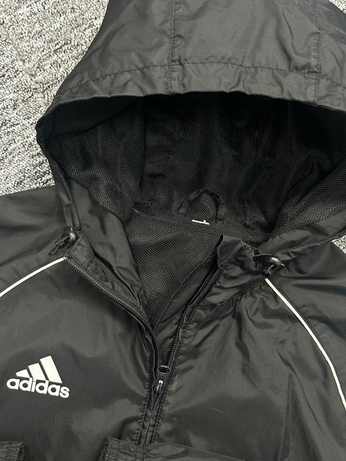 아디다스 코어 레인 블랙 바람막이 2XL 상품이미지5