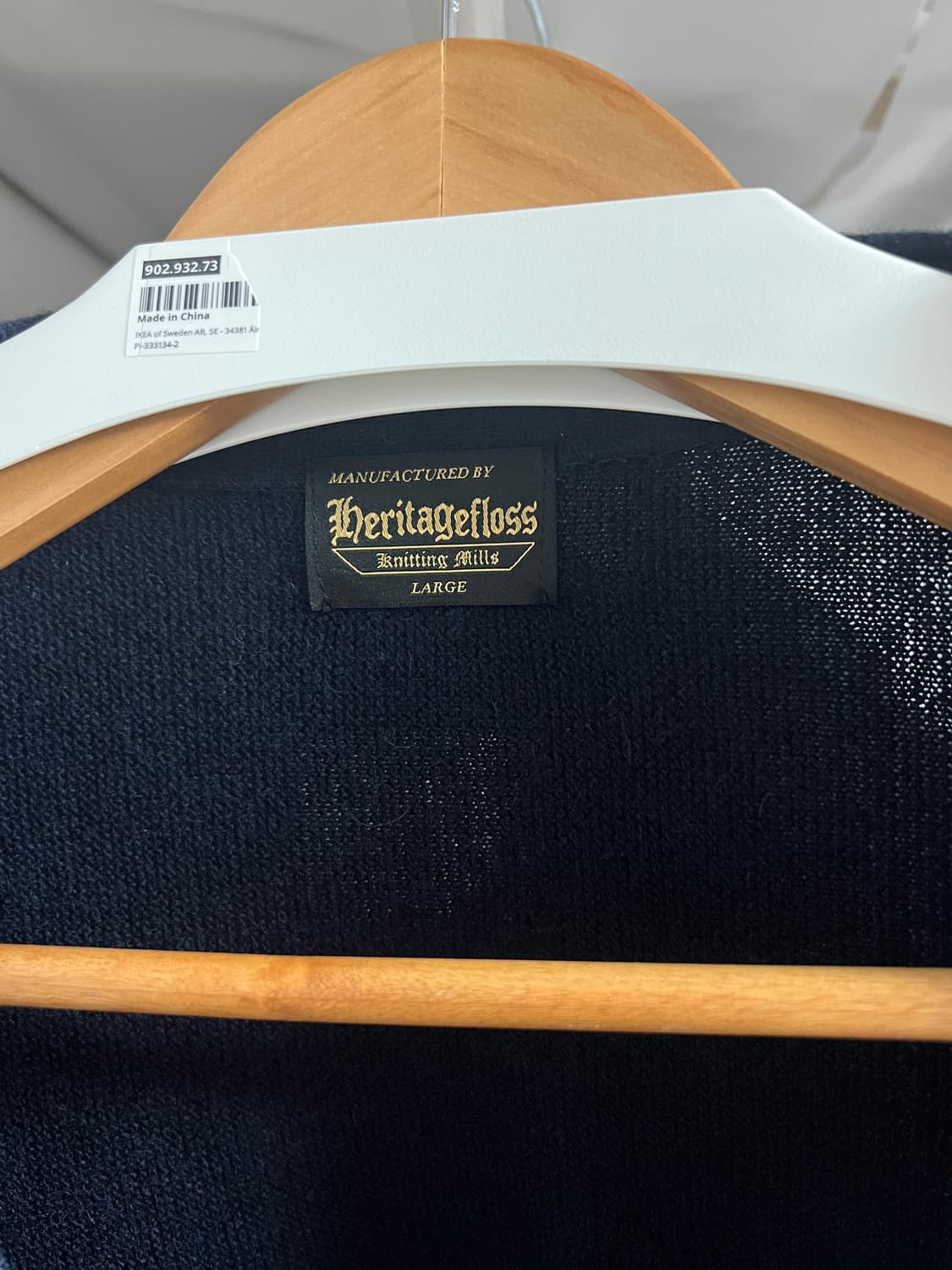 헤리티지 플로스 가디건 - Navy 상품이미지2