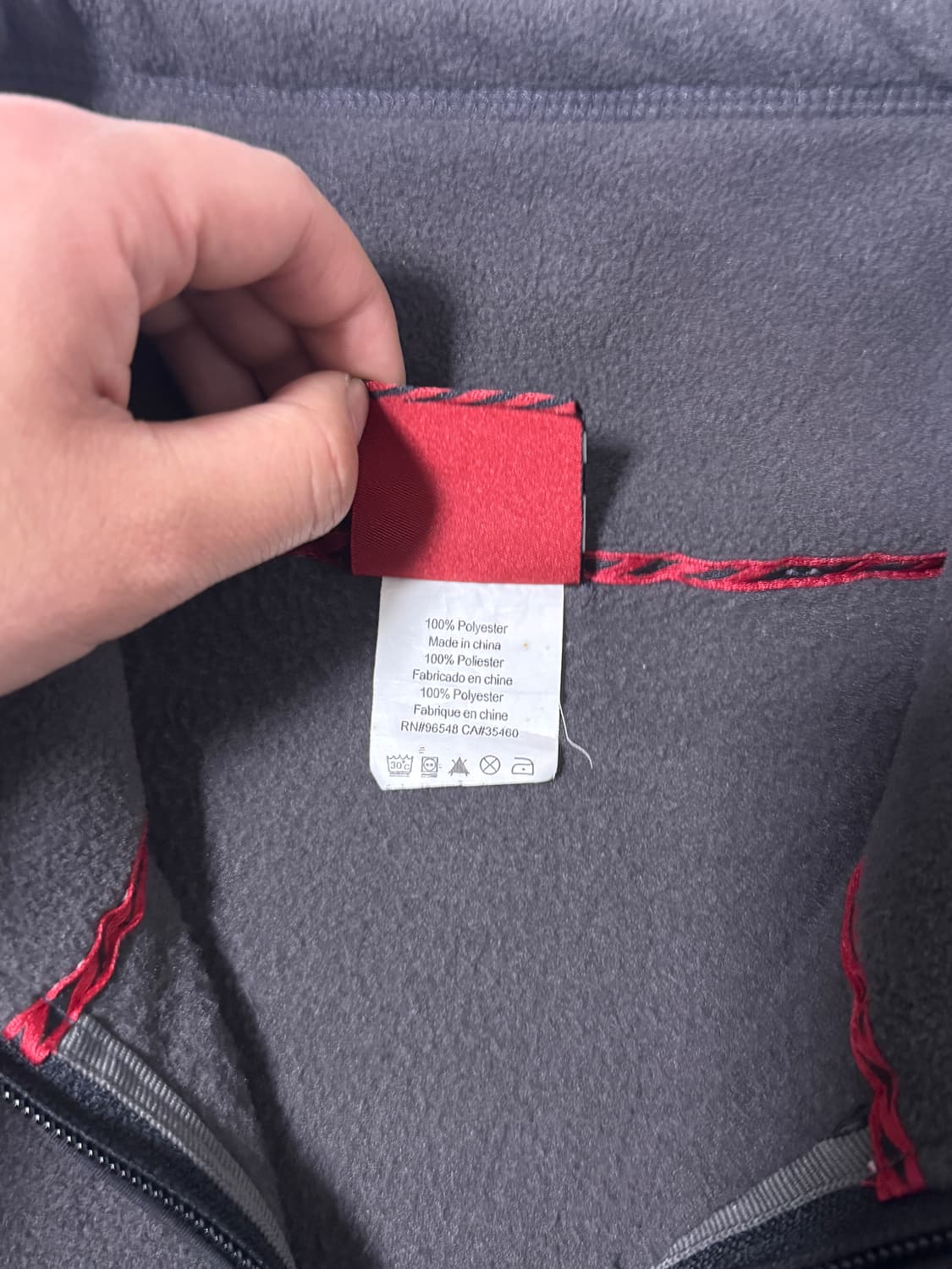 90s 오클리 플리스 집업 상품이미지5