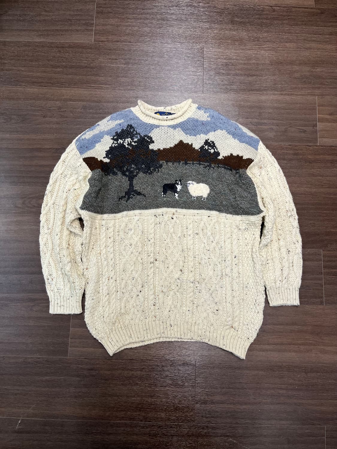 빈티지 울 스웨터 상품이미지1